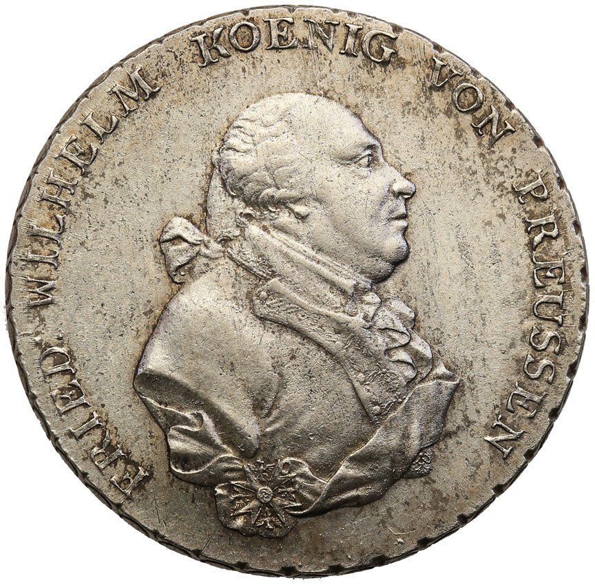 Niemcy, Prusy. Fryderyk Wilhelm II (1786-1797), Talar 1797 A | Archiwum ...